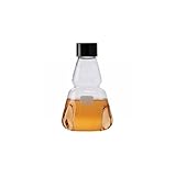 Wheaton Science Products 355442 Borosilicate Glass Trypsinizing Flask with Cap, Graduated, 35 mL Capacity, 24-430 Cap Size