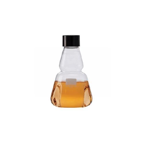 Wheaton Science Products 355442 Borosilicate Glass Trypsinizing Flask with Cap, Graduated, 35 mL Capacity, 24-430 Cap Size