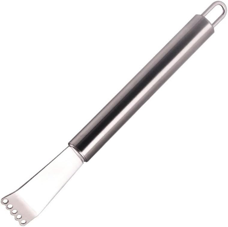STOBAZA Peeler and Citrus Zester Tool Stainless Steel Fruit Peeler for Lemons Oranges Grapefruits with Hanging Hole Easy to Clean Dishwasher Safe Kitchen Gadget