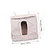 Kisangel Bunny Feeder Bag Hanging Dispenser for Guinea Pigs Chinchillas Machine Washable for Grass Pasture Easy Access Clean Design Grey