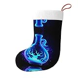 Parfaites pour remplir de petits cadeaux et cadeaux comme des cartes cadeaux, des bonbons, des barres de chocolat et des jouets, ces chaussettes YYHWHJDE Magic Potion Prints sont un incontournable pour les réunions festives. Utilisez-les en vrac pour les femmes, les hommes et les enfants pour répandre la joie des vacances lors de fêtes, promotions ou cérémonies annuelles.