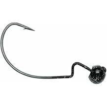 VMC Rugby Jig 4-Pack, 2/0-Size, 1/8-Ounce, Black Finish