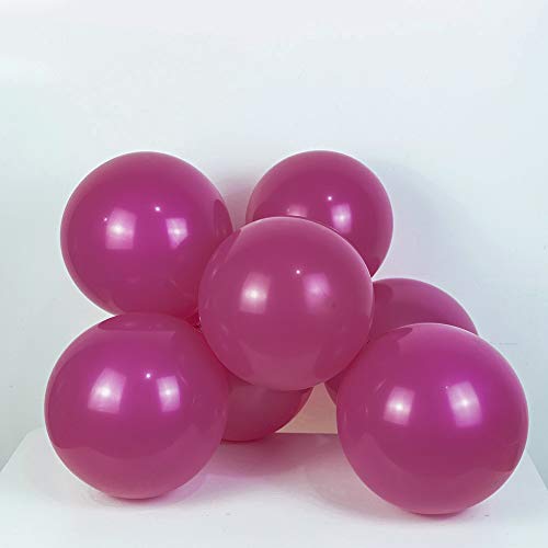 Gold and Burgundy Balloon Garland Arch Kit - 134Pcs Gold Confetti Balloons Burgundy Balloons and Black Balloons Party Supplies Decoration for Anniversary Wedding Bachelorette Bridal & Baby Shower
