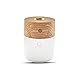 Produktbild Gingko Smart Diffuser Lampe  Duftöldiffuser mit Stimmungslicht  dimmbar  aus nachhaltigem Holz  kabellos, wiederaufladbar  Walnuss