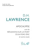Apocalypse: suivi de Réflexions sur la mort d'un porc-épic et autres...