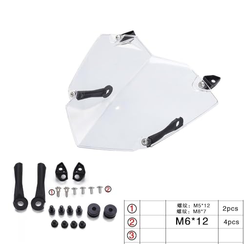 Grille phare moto R1200 R1250 GS protège calandre contre projections pierres - 6