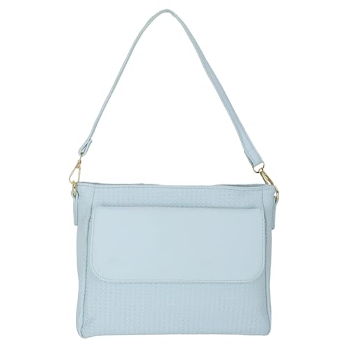 Image of SIBY Ladies Shoulder Purse (Aqua Blue)