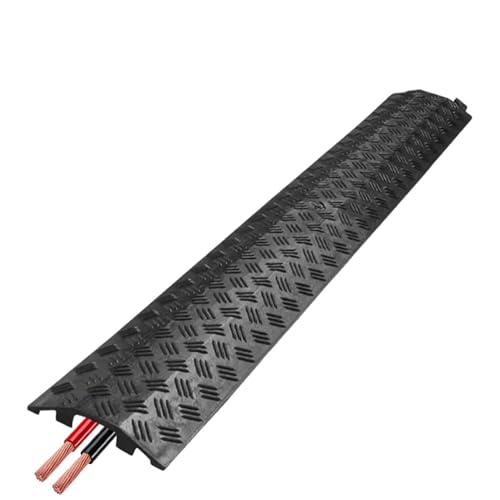 Bandejas portacables, Protectores de tuberías, protección para Exteriores, Material de PVC, diseño Texturizado con Esquinas Redondeadas, Resistente al Desgaste.,A01