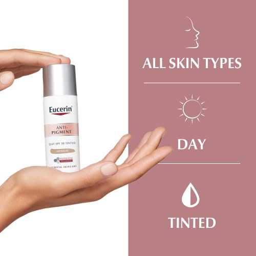 EUCERIN Anti-Pigment Day Cream SPF30 Tinted Medium 50 ml, 50 ml (Pack of 1) - Image 4