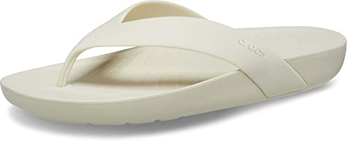 Crocs Chanclas Splash para mujer, crema, 37/38 EU