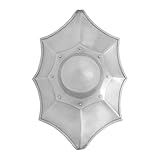 Lord of Battles Medieval Talhoffer Buckler Fencing Shield Steel Round Umbo Handmade Polished Finish Decorative Shield Historical Reenactments LARP