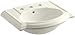 KOHLER K-2287-8-96 Devonshire Bathroom Sink Basin, Biscuit