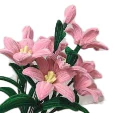 Image of 100Pcs Pipe Cleaners Craft Set | Chenille Stem Fuzzy Sticks DIY Craft Supplies for Art Projects Activities, Decorations, Flower Making, Modeling & Sculpting (Muted pink)