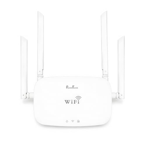 Image of PunnkFunnk WT-14 WiFi Router |Stable Internet Connection | 300M High Speed Wireless Router for Home & Office | Four high gain Antennas | IPv6 Compatible | Wide Coverage WiFi Router | Easy Setup