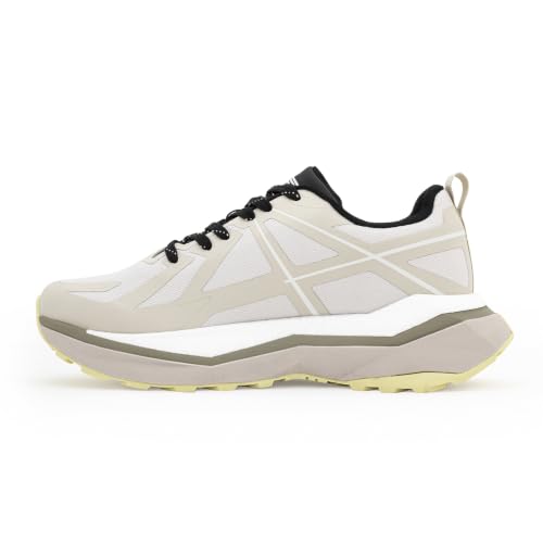 Image of Red Tape Men's Sneakers Off White Olive Mesh TPU Round Toe Lace-Up