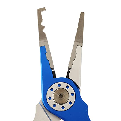 Mustad Kaiju Aluminum Plier HD Cutters Split Ring