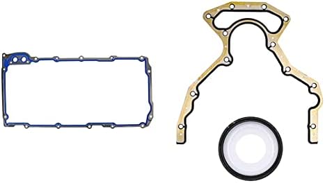 FEL-PRO OS 30693 R Oil Pan Gasket Set & BS 40640 Rear Main Seal Set