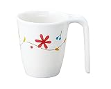 信濃化学工業 メラミン食器 花かざり UDマグカップ 9701040
