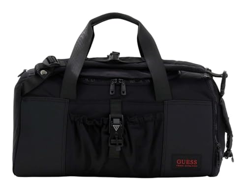 GUESS Dubai Duffle Bag un sac de voyage noir aux finitions soignées