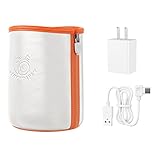 NICE PAPA Portable Bottle Warmer, Travel Bottle Warmer for 9-11oz, USB Bottle Warmer for Breastmilk...