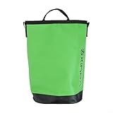 Niceminiwall Bolsa de herramientas de escalada en roca de 5 litros de capacidad con cinturón ajustable y anillos de correa, bolsa de equipo de escalada de árboles de PVC de poliéster resistente al
