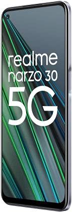 Image of realme Narzo 30 5G (Racing Silver, 6GB RAM, 128GB Storage) Without Offers