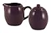 Amsterdam Cream and Sugar Set - Plum
