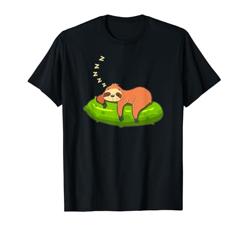 Lazy Sloth & Pickle Lover - Bonito regalo Camiseta