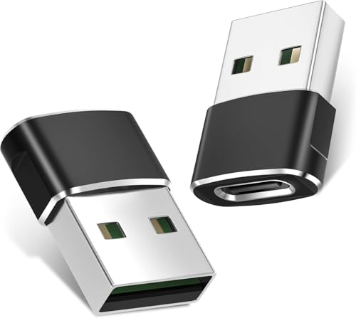 iPhone 17 16 Pro Max USB CメスからUSBオス変換アダプター 2パック