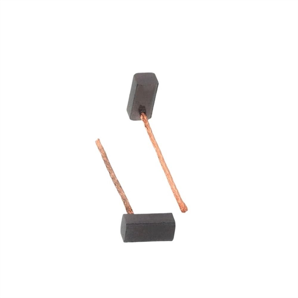 Balais De Charbon 5x5x10mm - Lot De 4 Pour Ventilateur, Lève-vitre, Essuie-glace - Marque Hobbypower24