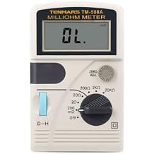 TM-508A Micro Resistance Meter Milliohm Meter with Maximum Reading of 2000