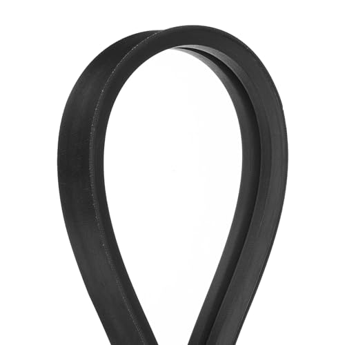 Image of uxcell 2 /A180 or 2 /4L1820 Banded V-Belt Classic Wrapped Rubber, 2 Banded /2 Ribs, A Profile, 180 inch(4572mm) Inside Circumference
