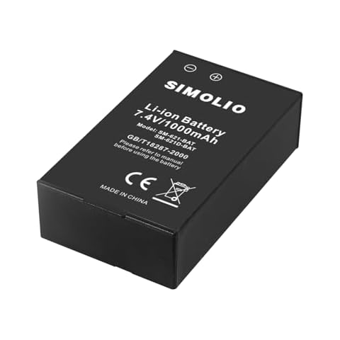SIMOLIO Rechargeable Li-ion Battery SM-621,SM-621D Cover