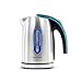 Cecotec Hervidor de Agua Eléctrico ThermoSense 220 Steel. 1,2 litros, Libre de BPA, 1630 W de Potencia, Base 360º, Filtro Antical Desmontable, Doble Sistema de Seguridad, Acero Inoxidable