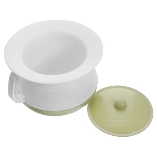 TOBBOMEY Thickened Plastic Urinal Pail Pot Training Seat for Elderly Boys and Girls Easy Clean Non-Slip Cover