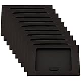 VILLFUL Postkartenboxen Kraftpapier mit Sichtfenster 10 St&uuml;ck Aufbewahrungsboxen f&uuml;r Kontoausz&uuml;ge und Rechnungen Offene Briefumschlag Verpackungskartons