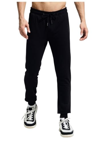 Image of Men Stretchable Cut & Sew Breathable Joggers with Multi Secure Zipper Pocket| Moisture Wicking Light Weight Track Pant| Men Joggers|Casual Track Pants