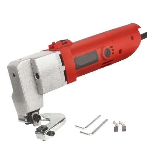 Nożyczki elektryczne, Elektryczny nożycowy przecinak do blachy 580 W 2,5 mm Wydajność cięcia Sekatory Przecinarka metalu Nożyce