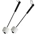 Luomorgo 2 Pcs Marching Bass Drum Mallets, Wool Felt Drum Mallets Percussion with Stainless Steel Handle, 12 Inch Drum Mallets Soft Felt Timpani Mallets