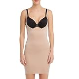 SPANX SmartGrip Open Bust Full Slip - Breathable Body Shapewear - Lightweight - Medium Compression - Anti-Slip Construction - Found - M