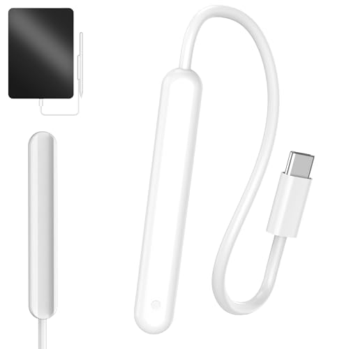 Aplfan Pencil Charger Dock Compatible with Apple Pencil 2nd Generation Only Magnetic Wireless Charging Case with LED Indicator for Apple Pencil 2nd Gen Charger Cable and Adapter for iPad Pencil 2