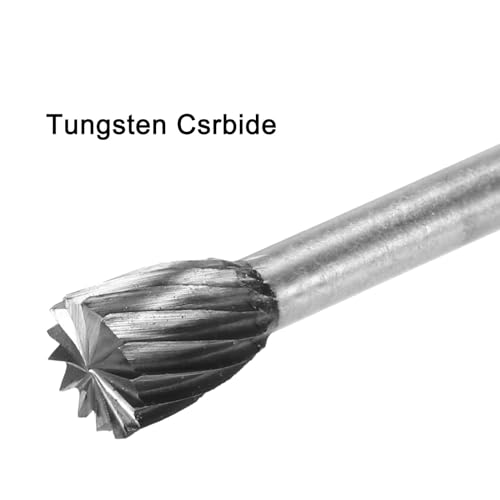 Fresas rotativas de carburo de tungsteno 4 piezas 6mm miniatura 3