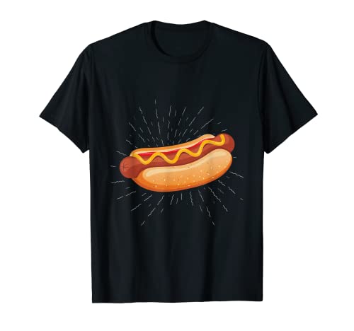 Divertente camicia hot dog per amante per gli appassionati di wiener Maglietta