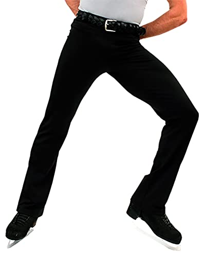 ChloeNoel Figure Skating 2" Elastic Waist Men's Pants M012