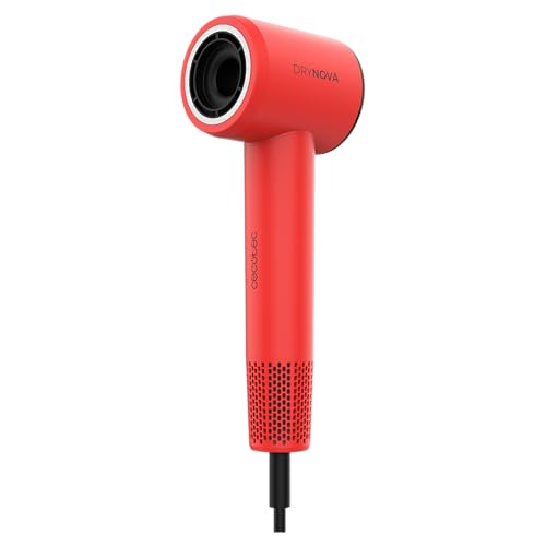 Cecotec Asciugacapelli Compatto E Leggero Drynova Red Spark. 1600W, 110000RPM, Motore Brushless, Diffusore E Concentratore, Generatore Di Ioni, Silenzioso E Durevole, 4 Impostazioni Di Temperatura - 4