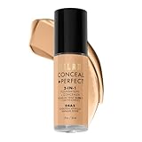 Milani Conceal + Perfect 2-in-1 Foundation + Concealer - Golden Vanilla (1 Fl. Oz.) Cruelty-Free...