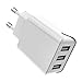 SCHITEC USB Ladegerät Stecker, 3 Port 15W 3A USB Netzstecker USB Netzteil Ladeadapter Ladestecker für iPhone 11 X 8 6 Tablet Samsung Galaxy S9 S8 Huawei und Mehr (White) Galaxy günstig Kaufen-SCHITEC USB Ladegerät Stecker, 3 Port 15W 3A USB Netzstecker USB Netzteil Ladeadapter Ladestecker für iPhone 11 X 8 6 Tablet Samsung Galaxy S9 S8 Huawei und Mehr (White)