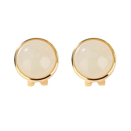 Boucles d'oreilles en jade de Hotan et argent | Cadeau idéal pour femme
