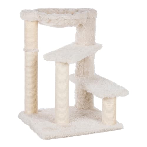 Trixie Baza Senior Rascador para Gato con Hamaca y Plataformas miniatura 1
