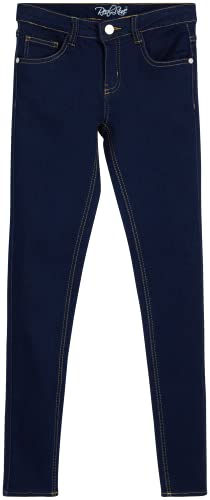 Real Love Girls’ 5 Pocket Vintage Denim Skinny Jeans with Super Stretch Fabric